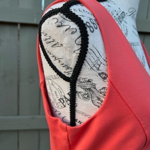 Bebe Salmon Mini Sheath Dress - Picture 10 of 11